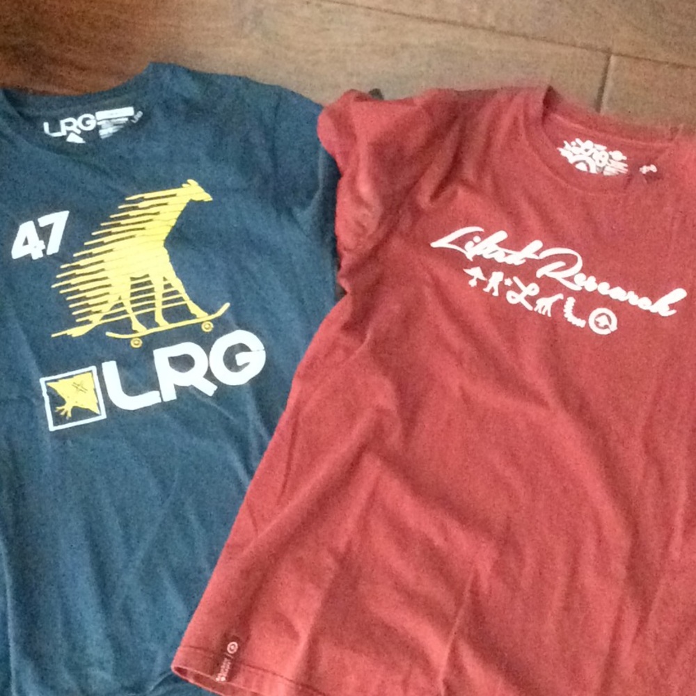 LRG men's shirts